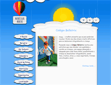 Tablet Screenshot of colegiobellatrix.com.br
